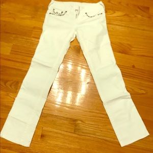 White True Religion Jeans